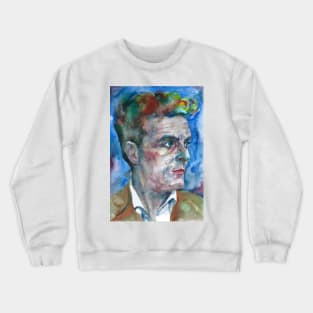 LUDWIG WITTGENSTEIN watercolor portrait .7 Crewneck Sweatshirt